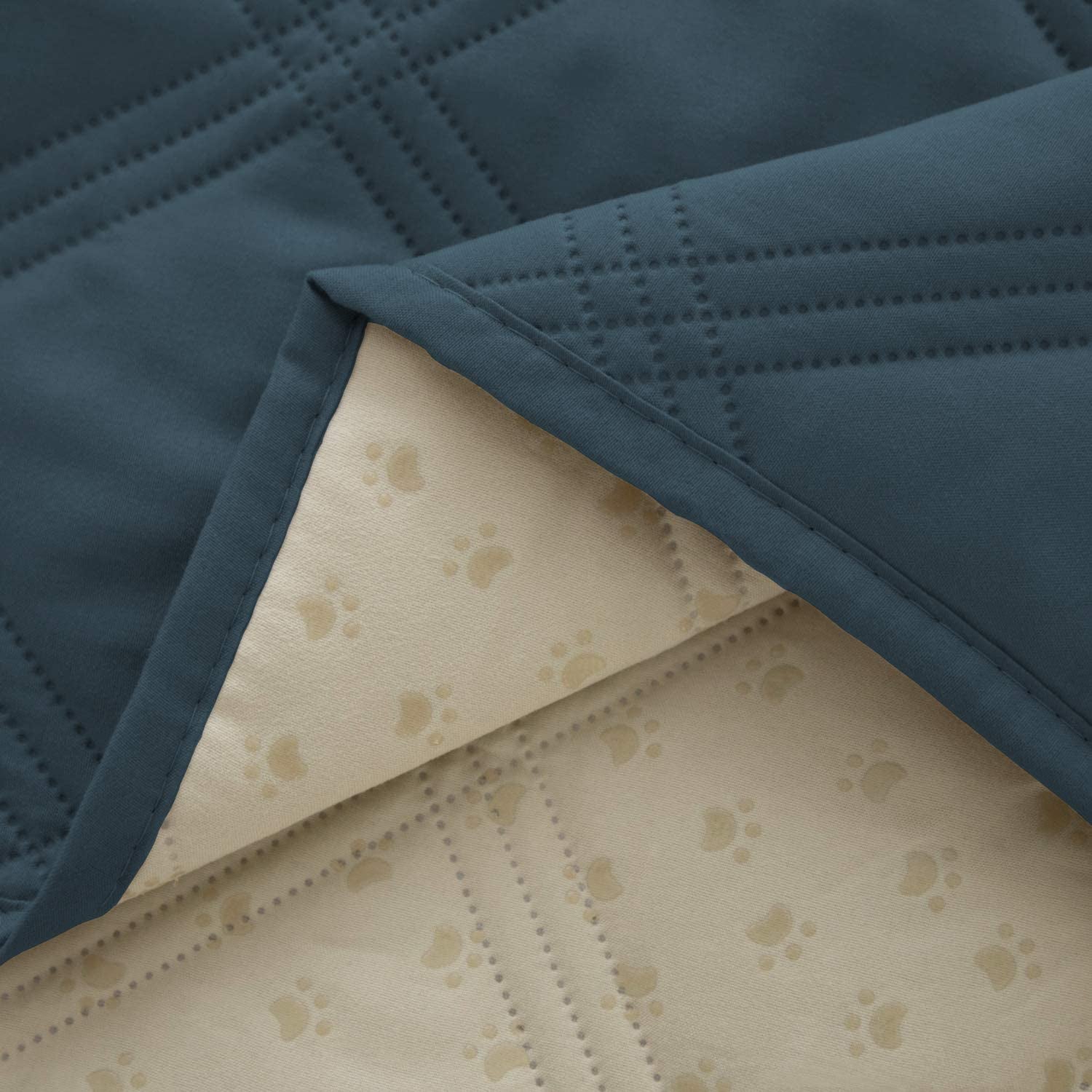 Waterproof Dog Bed Cover and Pet Blanket with Non-Slip Backing for Furniture, Beds, Couches, and Sofas